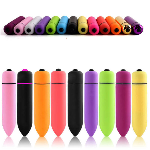 12 color mini bullet vibrator